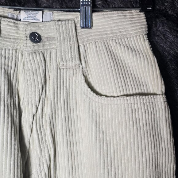 Arizona Jean Co Corduroy Pants Mens 28x30 Cream Beige Deadstock 90s NWT - Picture 3 of 10